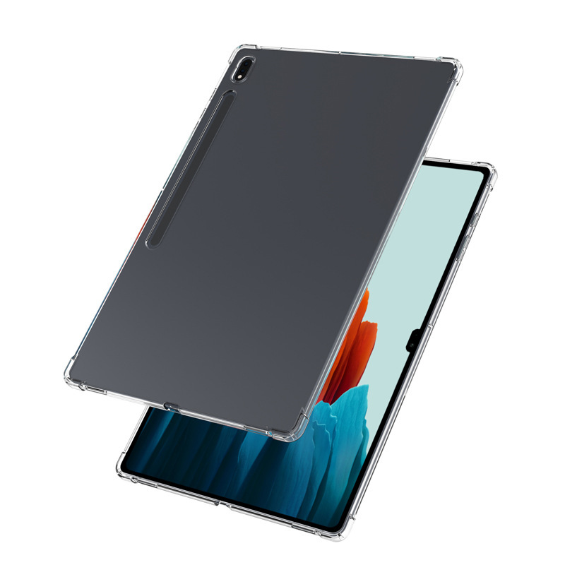 Ốp lưng dẻo chống sốc trong dành cho Samsung Galaxy Tab S8 Ultra / Tab S8 Plus / Tab S8 / Tab S7 Plus / Tab S7 FE / Tab S7