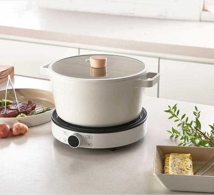 Bộ bếp + nồi lẩu điện Neoflam FIKA siêu chất lượng From Korea hàng chính hãng