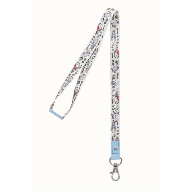 Cath Kidston - Dây đeo/Lanyard - Garden Ditsy lanyard - Cream