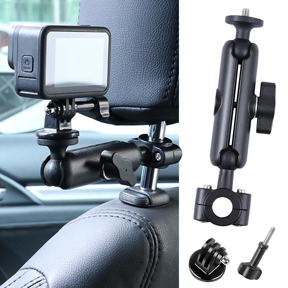 Giá Đỡ Máy Ảnh Ô Tô Xoay Hỗ Trợ Quay Máy Quay Có Thể Điều Chỉnh Góc Đứng Tựa Đầu Gắn Vlogging Phụ Kiện Máy Ảnh Ghi Hình