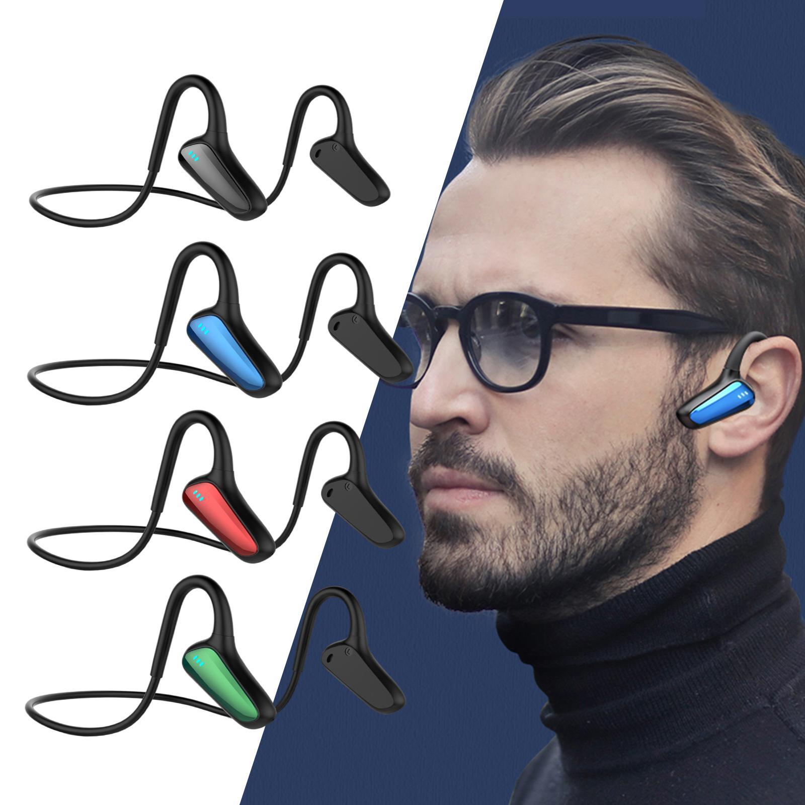 Headphones Double Ears for Jogging Blue