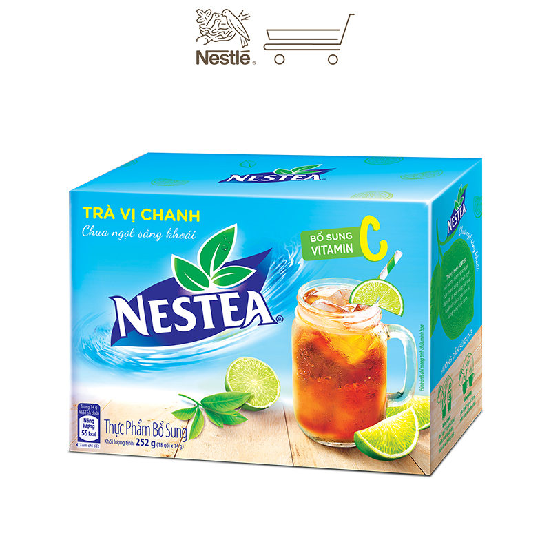 Trà chanh Nestea (Hộp 18 gói x14g)