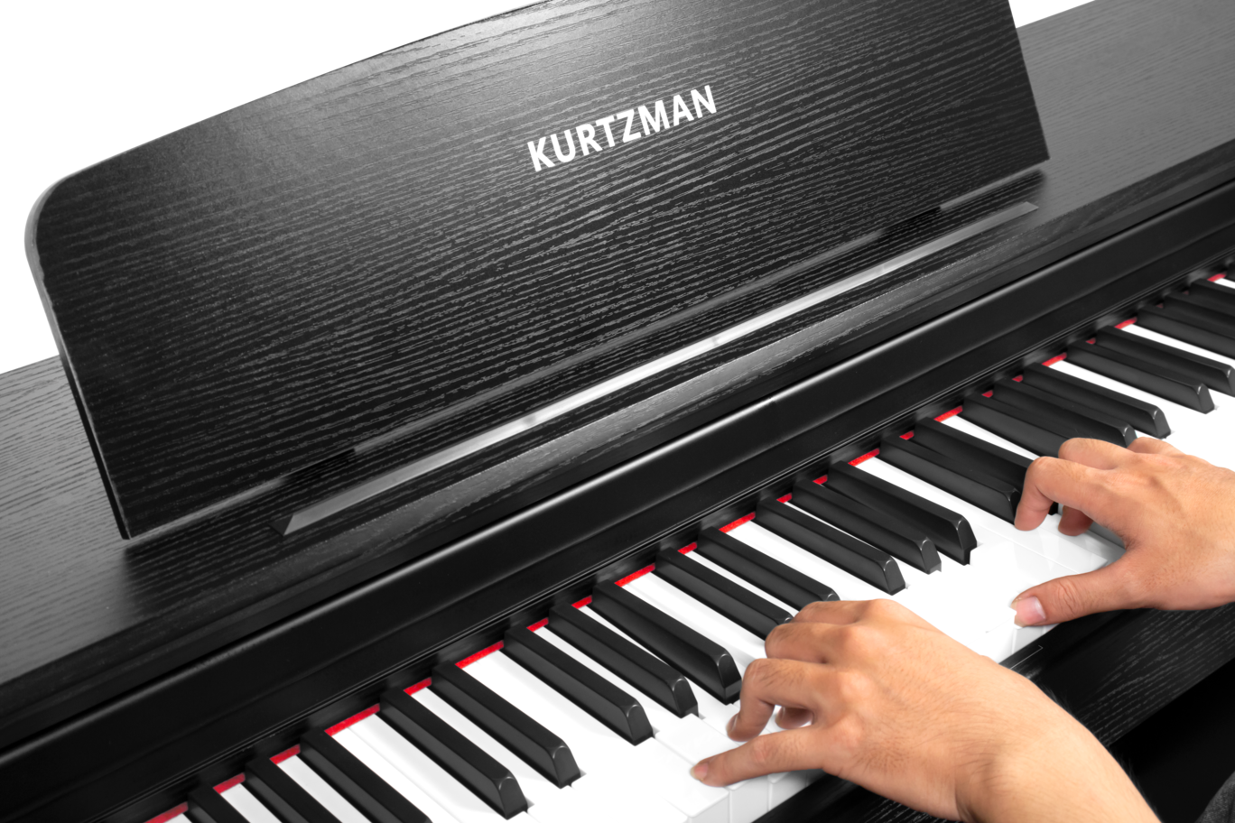 Đàn Piano điện cao cấp/ Home Digital Piano - Kzm Kurtzman KS1 Bluetooth - Dáng Upright, Bluetooth 5.0 - Nhiều màu lựa chọn - Hàng chính hãng