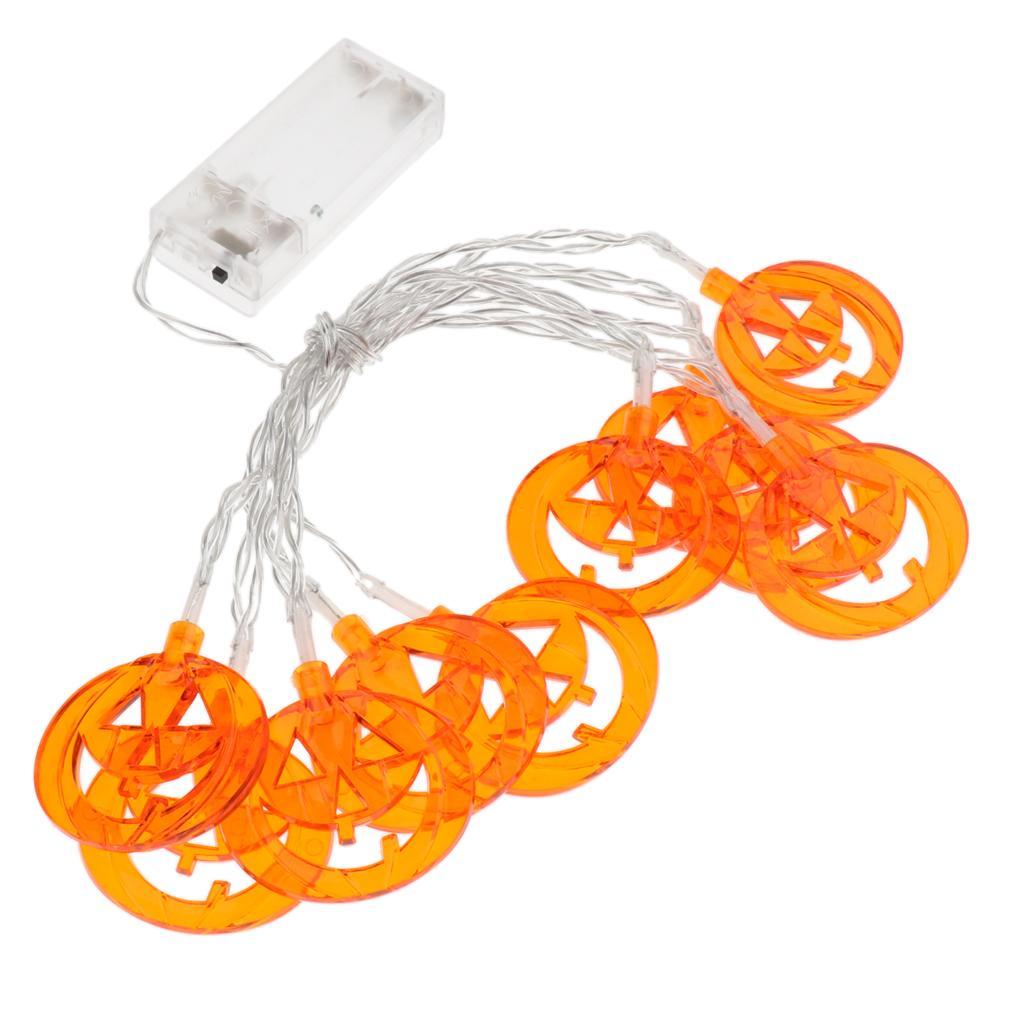 Battery Warm White String Light Pumpkin Fairy Light Decor
