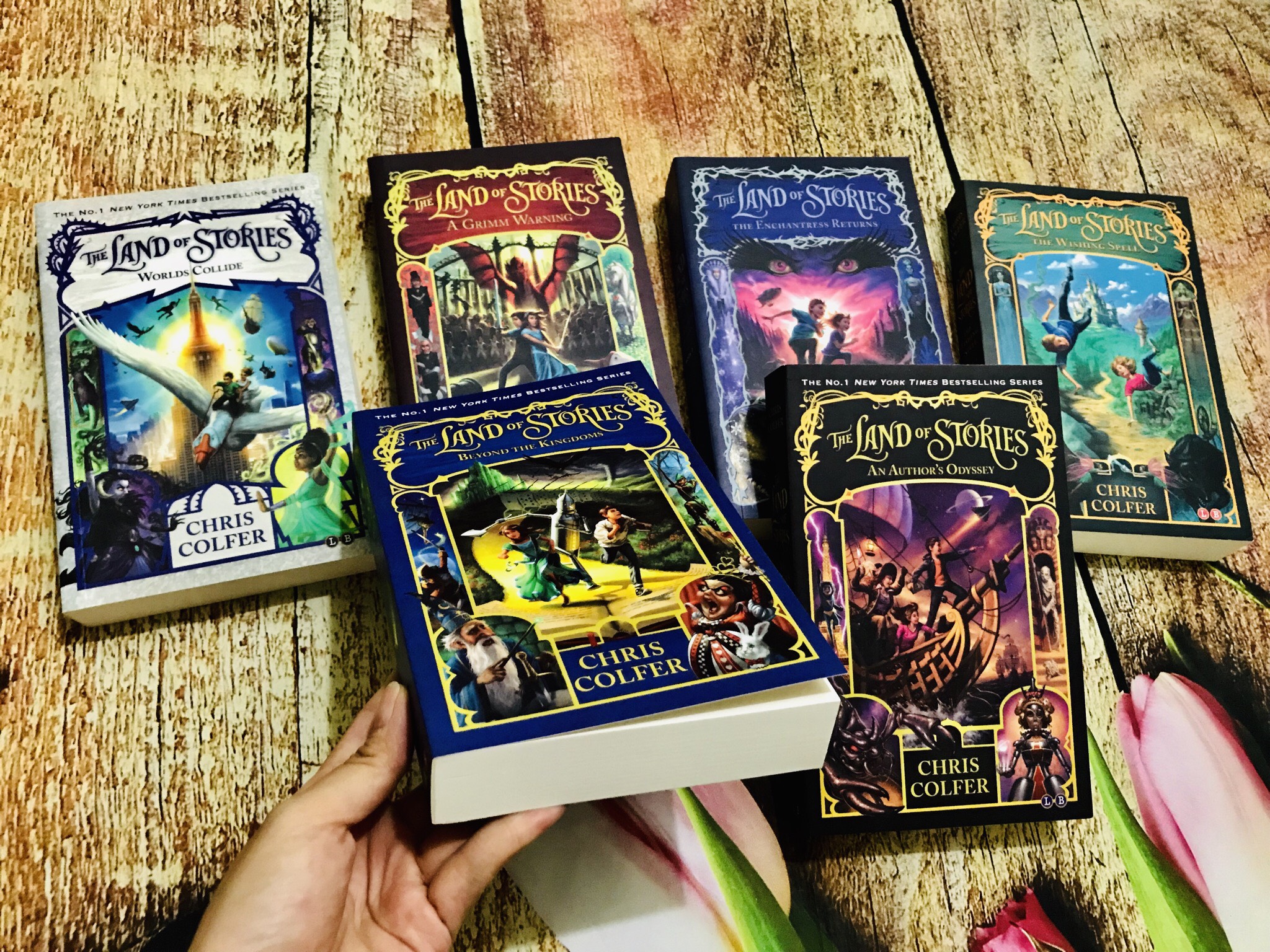 Tặng the land of stories 6q - bộ nhập boxset