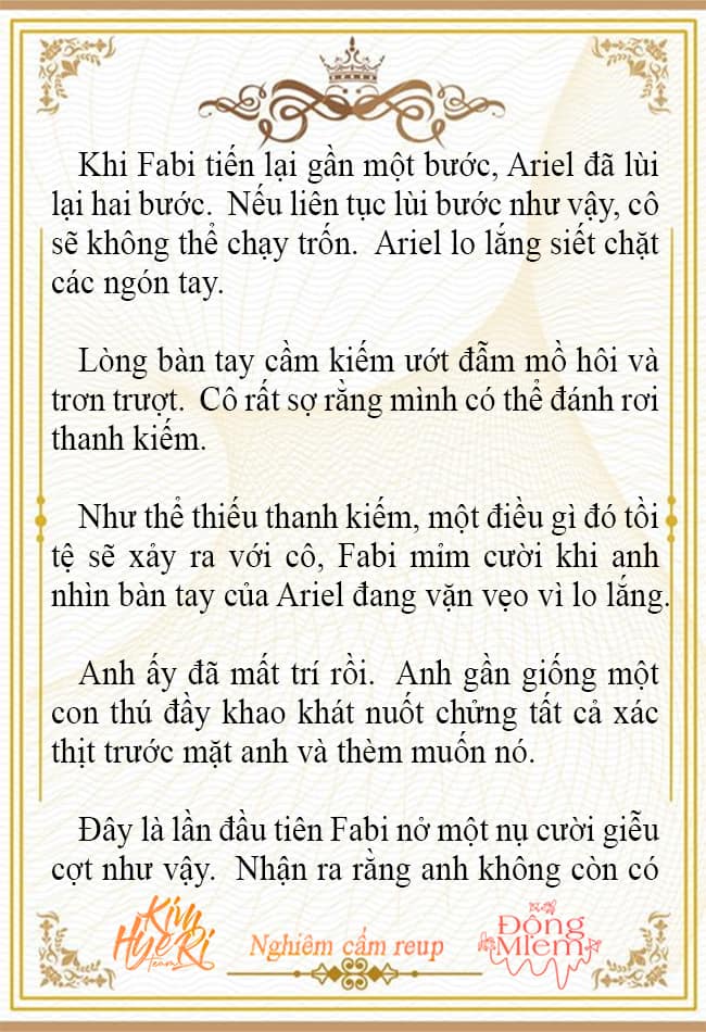 [novel 18+] ariel, thánh nữ dâm đãng chapter 50 9
