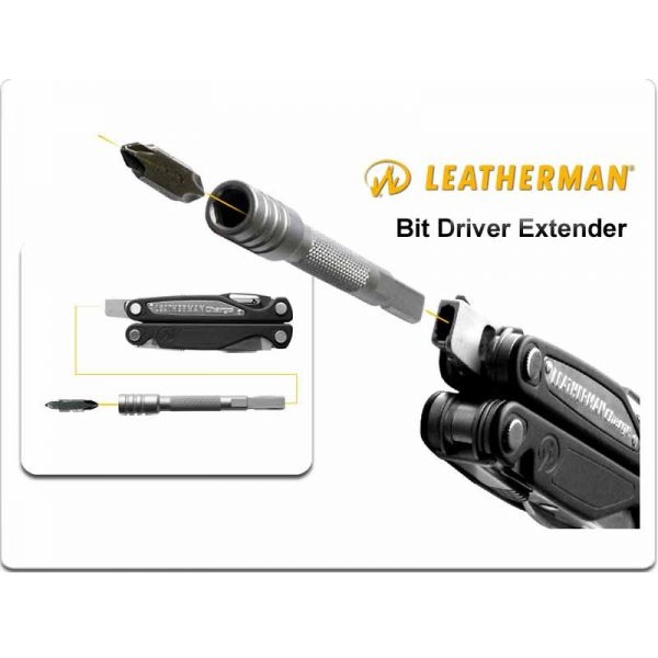 Đầu Nối Đa Năng Leatherman Bit Driver Extender Màu Bạc Hàng Chính Hãng