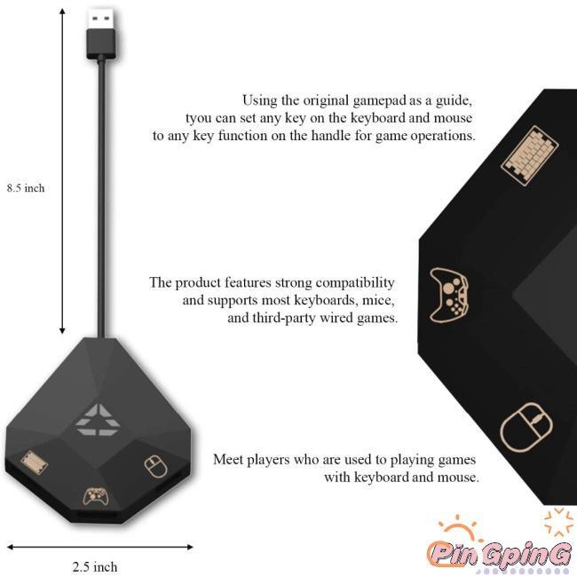 Bộ Chuyển Đổi Bàn Phím Và Chuột Cho Ps4 / ps3 / xbox One / 360