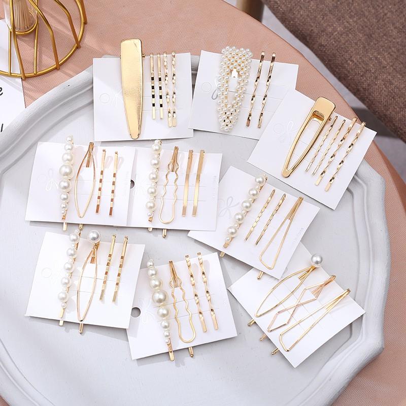 Kẹp Tóc Set Kẹp Mỏ Vịt Nữ Hàn Quốc - Mã KT000