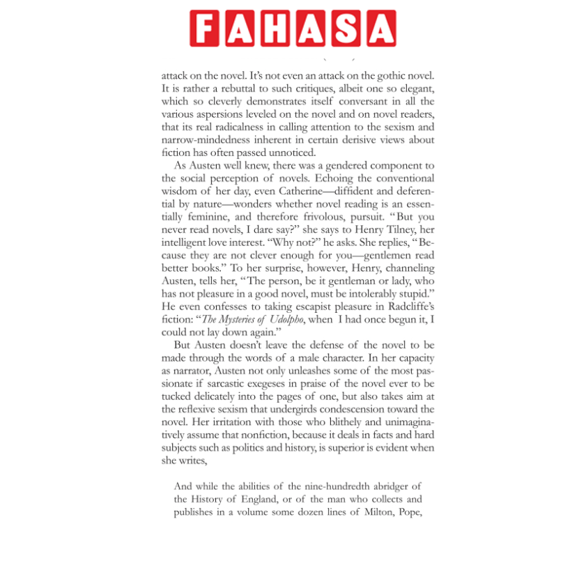 Sách ngoại văn: Northanger Abbey