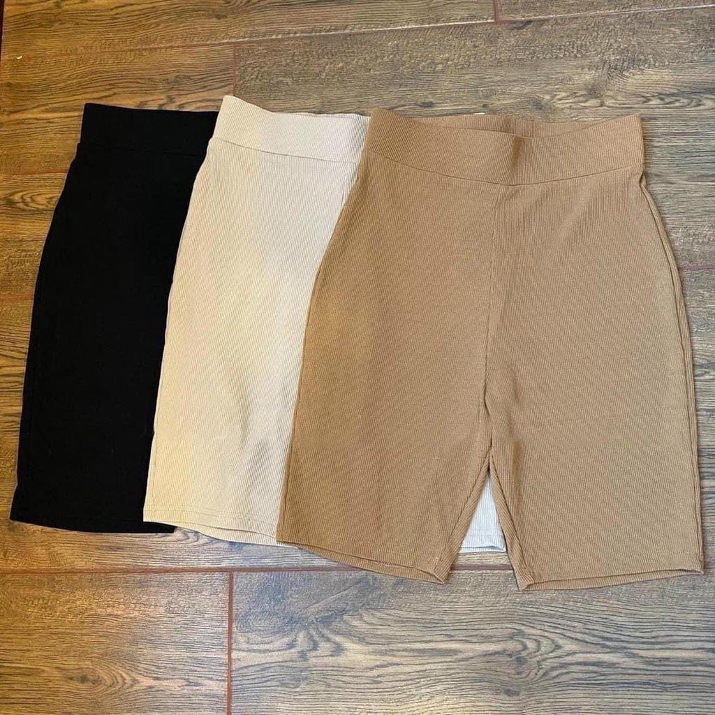 Quần legging ngố tăm 3 màu cho nữ