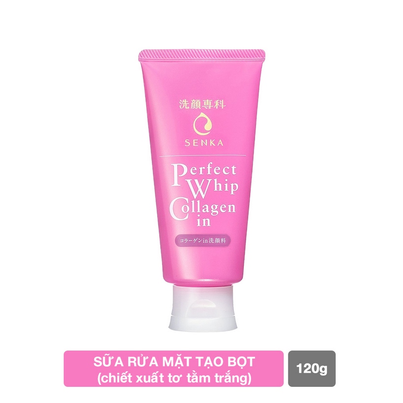 Bộ đôi Dầu tẩy trang và Sữa rửa mặt Collagen Senka _95011