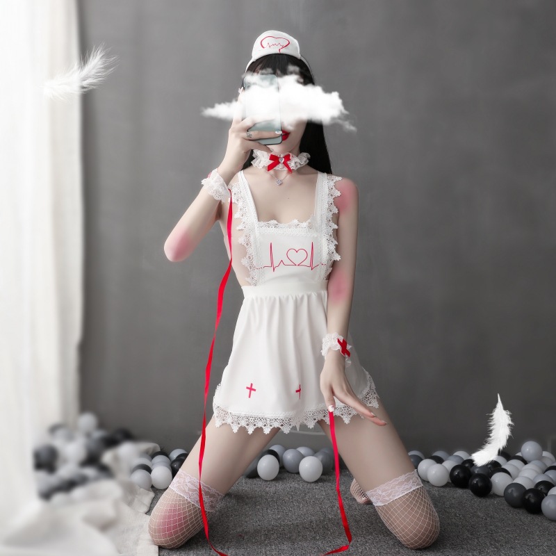 Đồ lót sexy cosplay cô y tá đầy cám dỗ