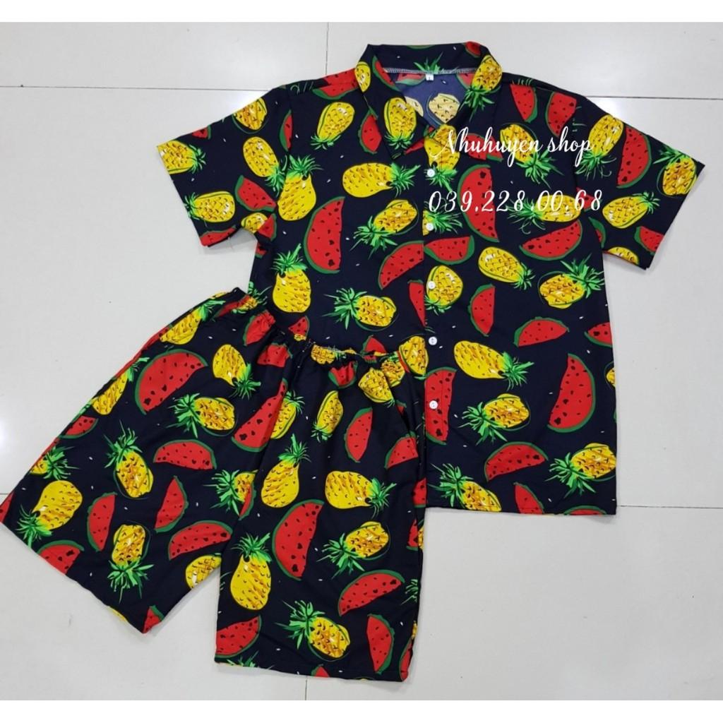 Set bộ trái cây đủ mẫu y hình đi biển cho gia đình, đủ size big size