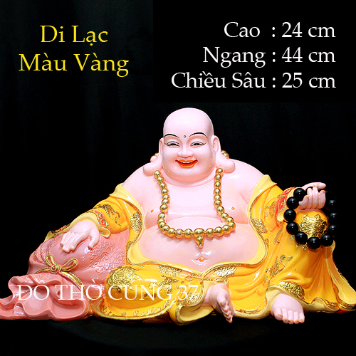 TƯỢNG PHẬT DI LẠC  ÁO VÀNG CAO CẤP