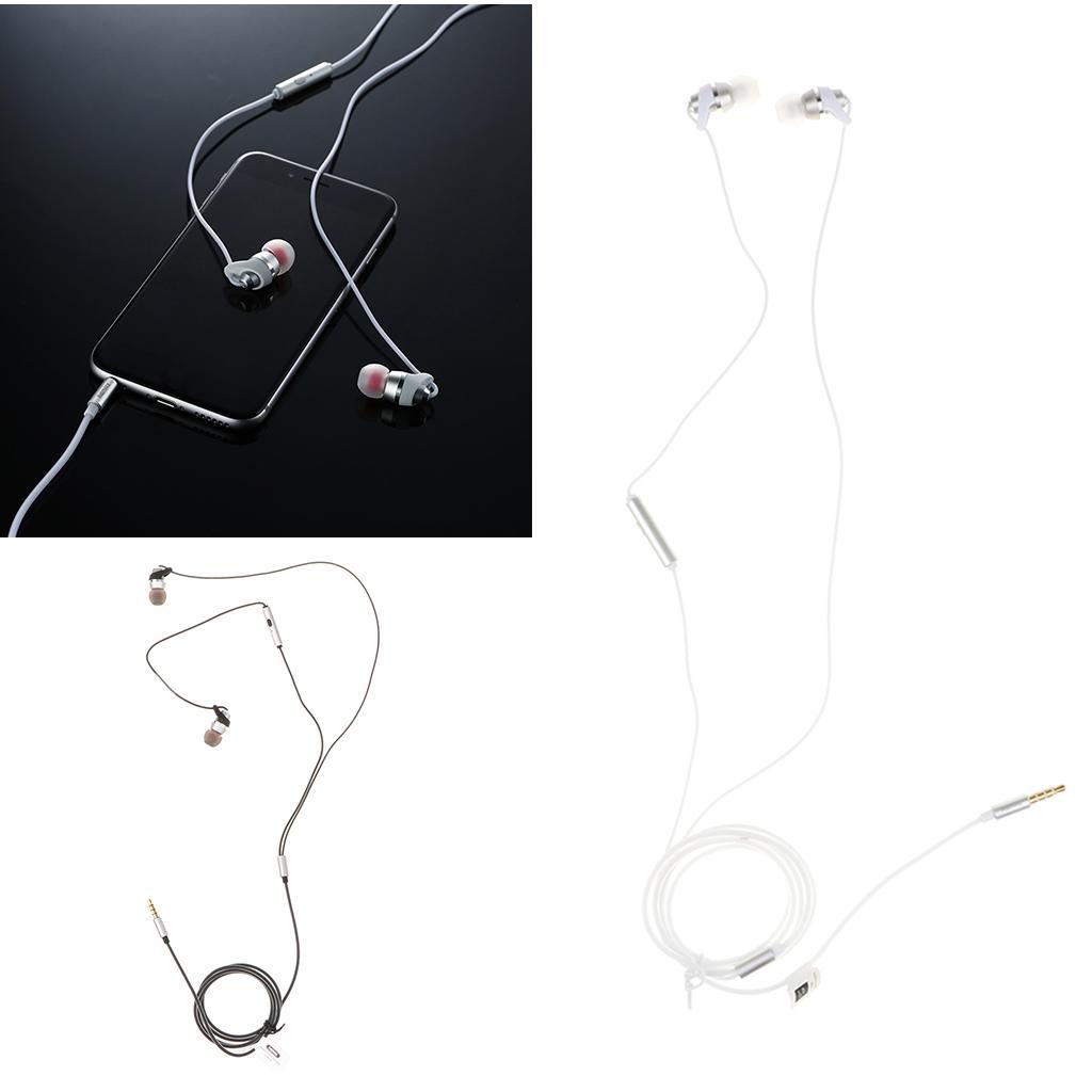 Universal In-Ear Headphones Wired Earbuds Heavy Bass Earphones Headset