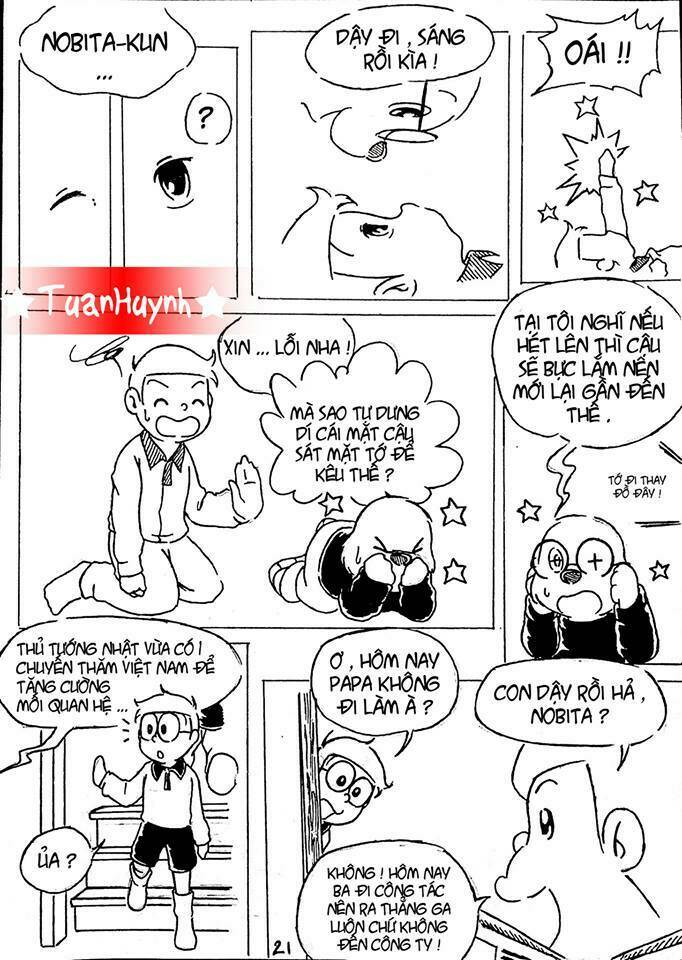 doraemon fan-made : nobita và cuộc phiêu lưu đến hòn đảo bị mất chapter 3 3