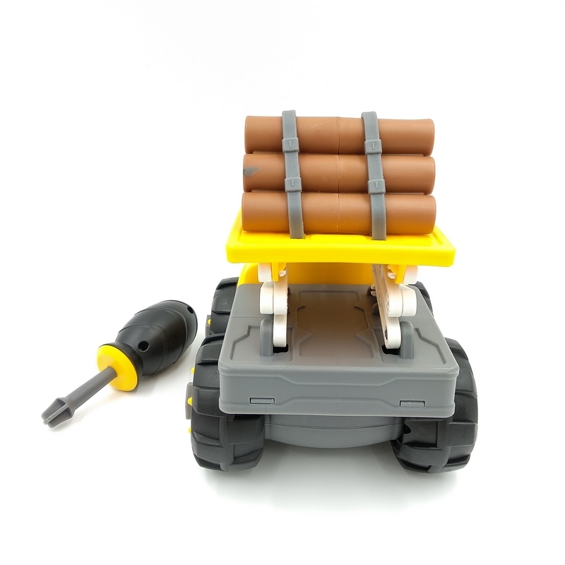 Đồ chơi lắp ráp Vecto DIY - Xe chở gỗ OK1013