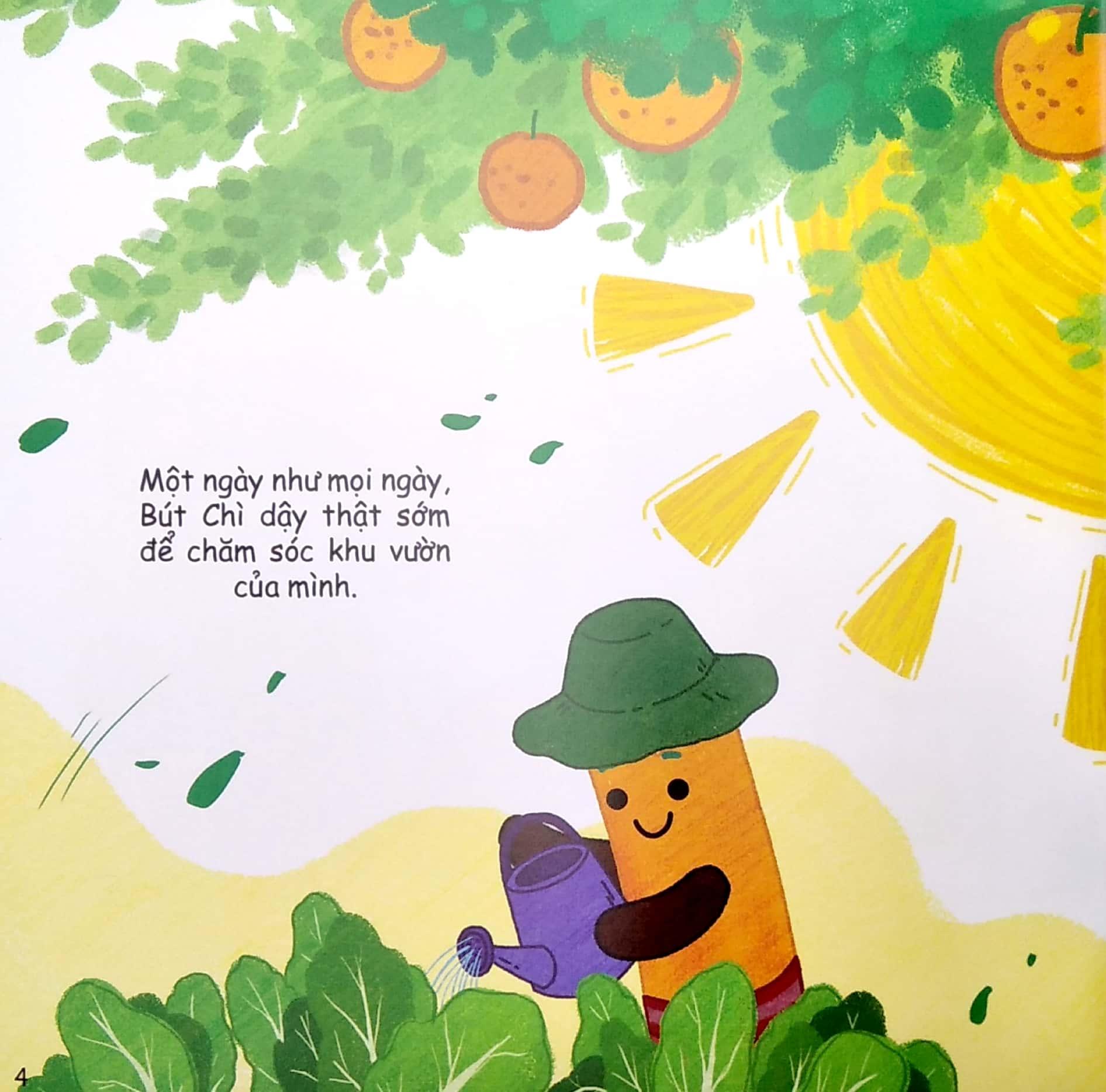 Xin Chào Bút Chì - Một Lần Bán Rau Củ