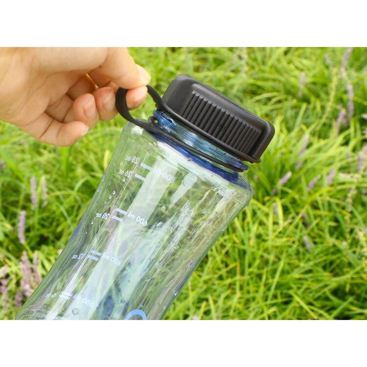 Large Capacity Water Bottle 1000ml Plastic Outdoor Water Cup Male Fitness Portable Space Oversized Sports High Quality with Rope