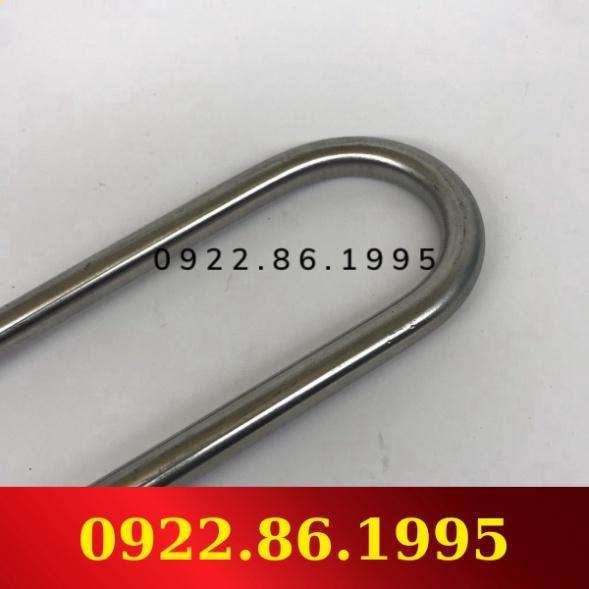 Điện trở đun nước chữ U đơn công suât 2kw 2,5kw chiều dài 23cm điện áp 220V 380v ( Điện trở nồi phở,nồi hơi, nồi c
