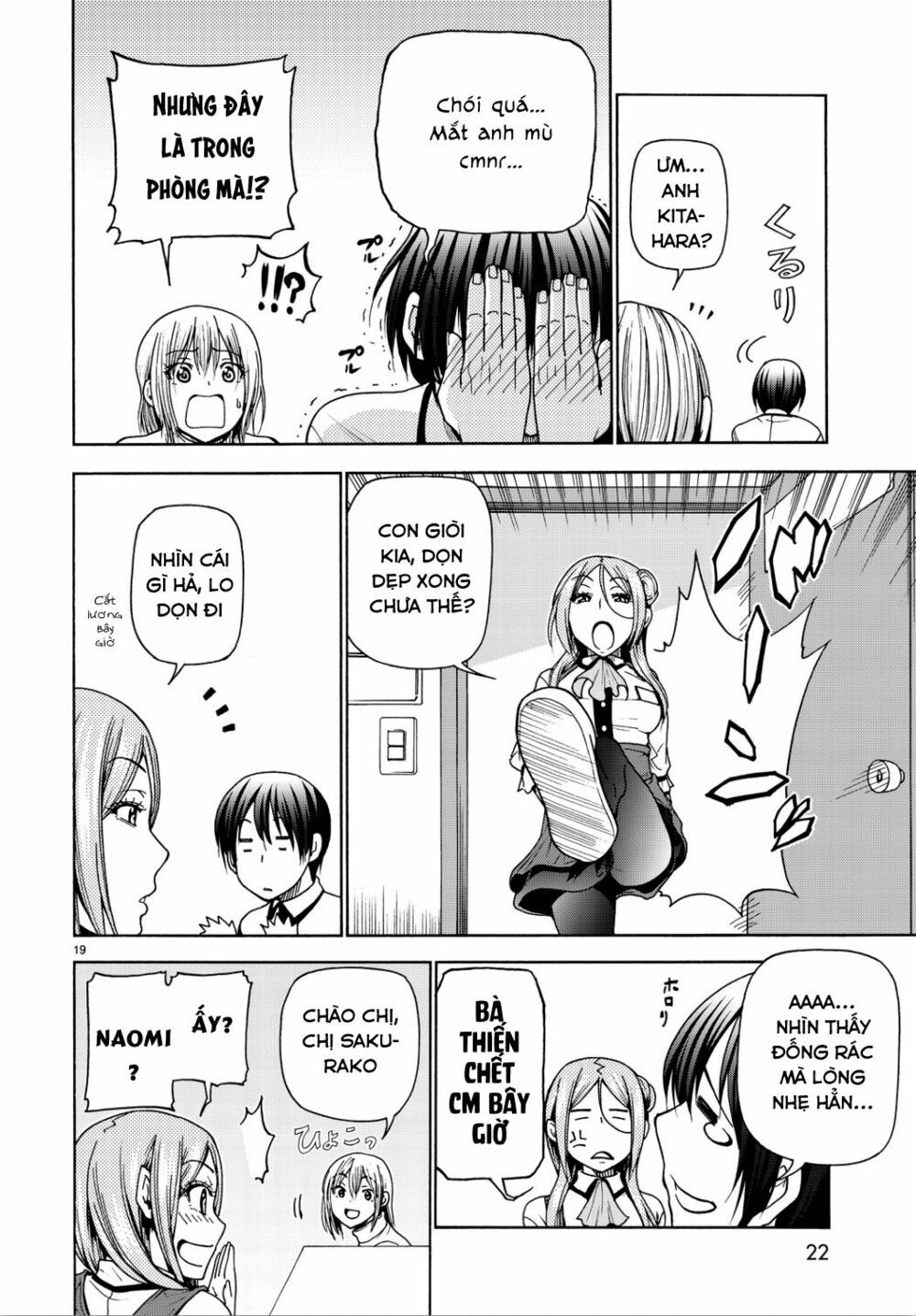 cô gái thích lặn - grand blue chapter 34 18