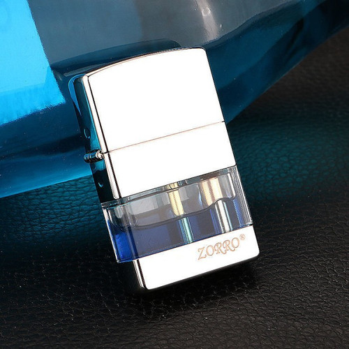 Vỏ Hột Quẹt Bật Lửa Xăng Đá Zorro Z690 Thiết Kế Lộ Thiên - Giao Màu Ngẫu Nhiên