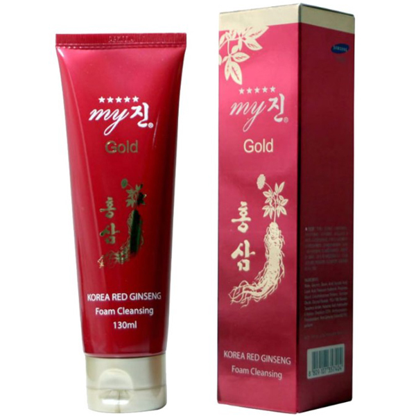 Sữa rửa mặt ngăn ngừa nám Hồng sâm MY GOLD 130ml