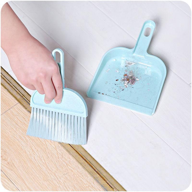 Bộ Chổi Xẻng Mini Quét Văn Phòng Máy Tính Bàn Phím Quét Bàn Thờ
