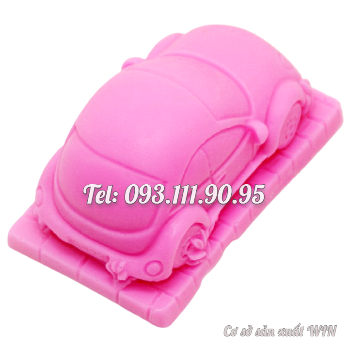 Khuôn silicon làm rau câu xe hơi - Mã số 1379