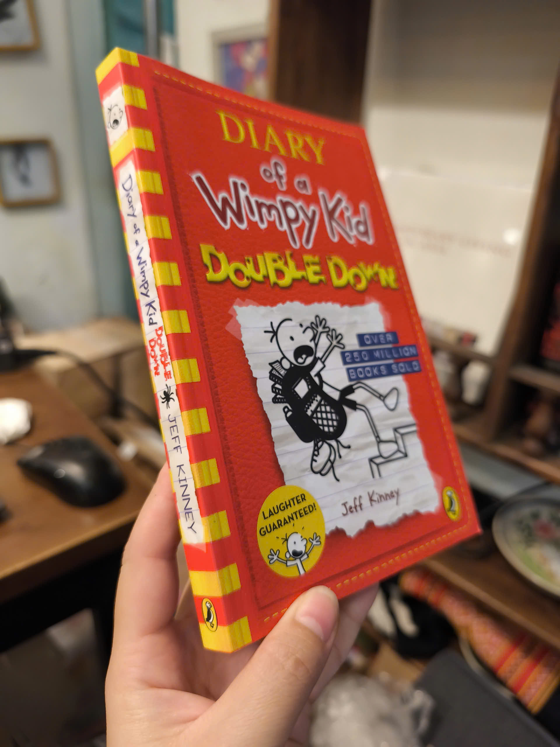 Sách - Diary of a Wimpy Kid Double Down by Jeff Kinney - Fiction/Middle Grade - Sách Ngoại Văn