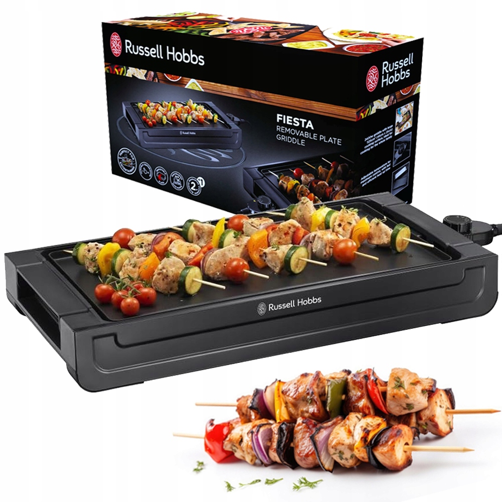 Bếp Nướng Điện Russell Hobbs 22550-56 Fiesta - Hàng Chính Hãng Nhập Khẩu Đức &amp; EU
