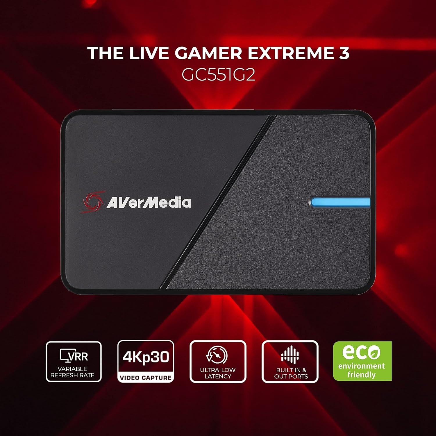 Thiết bị ghi hình Live Gamer Extreme 3 AVerMedia GC551G2 - Hàng Nhập Khẩu