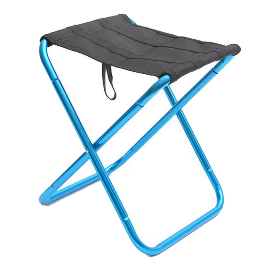 Portable Camping Stool Outdoor Folding Chair Slacker Chair for Camping Backpacking Hiking Fishing Travel Garden BBQ with Carrying Bag