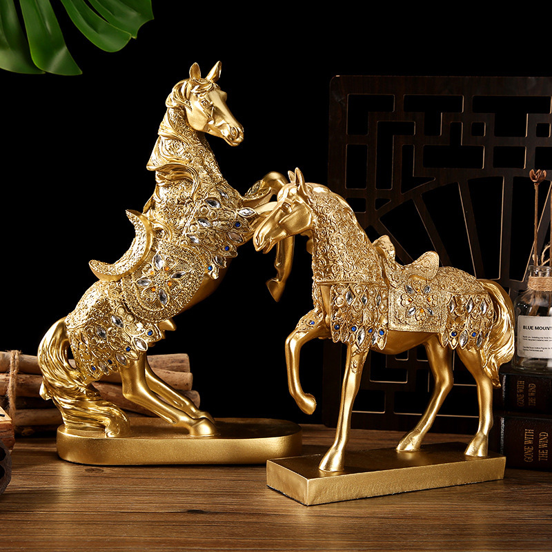 Tượng Ngựa I, Mã, tượng trang trí, trang trí bàn, quà tặng decor