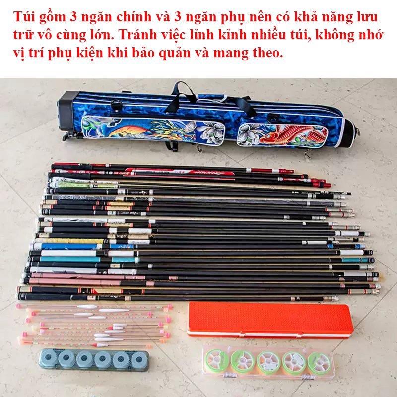 BAO ĐỰNG CẦN CÁ CHÉP HOÁ RỒNG CAO CẤP