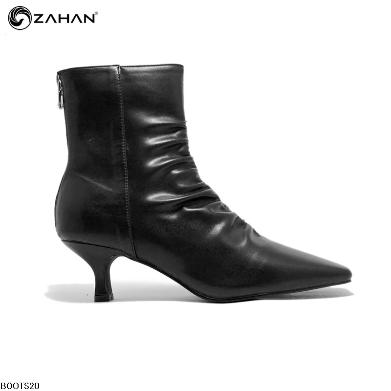 Boots nữ, 5cm, mũi vuông, nhún Boots20