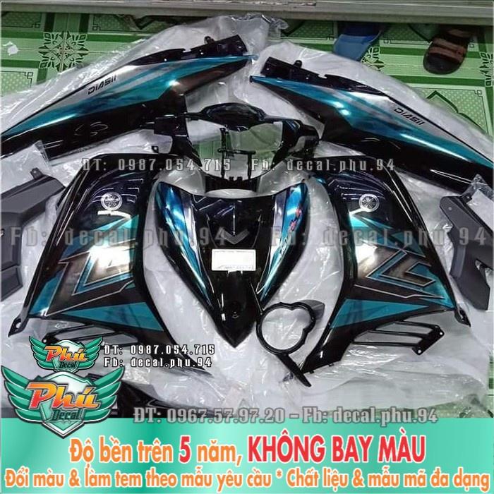 Tem rời Candy EX 135 LC đen xanh 2 -1