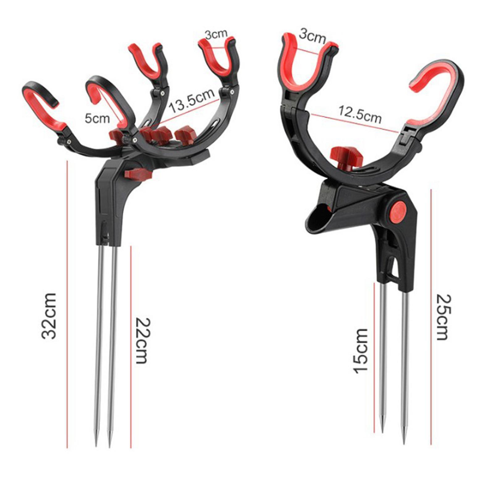 Fishing Rod Holders Ground Support Stand Fishing Pole Support Holder Single