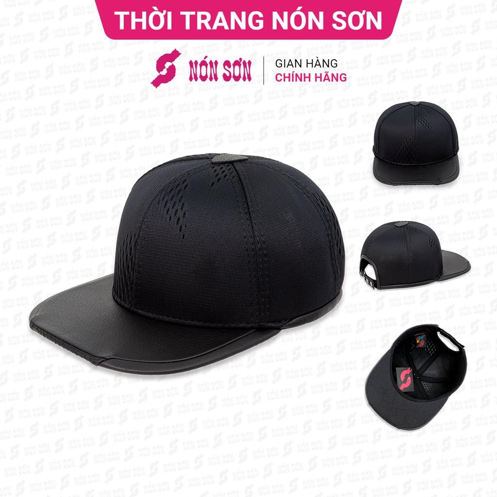 Mũ snapback hiphop nam nữ NÓN SƠN chính hãng MC229-ĐN1