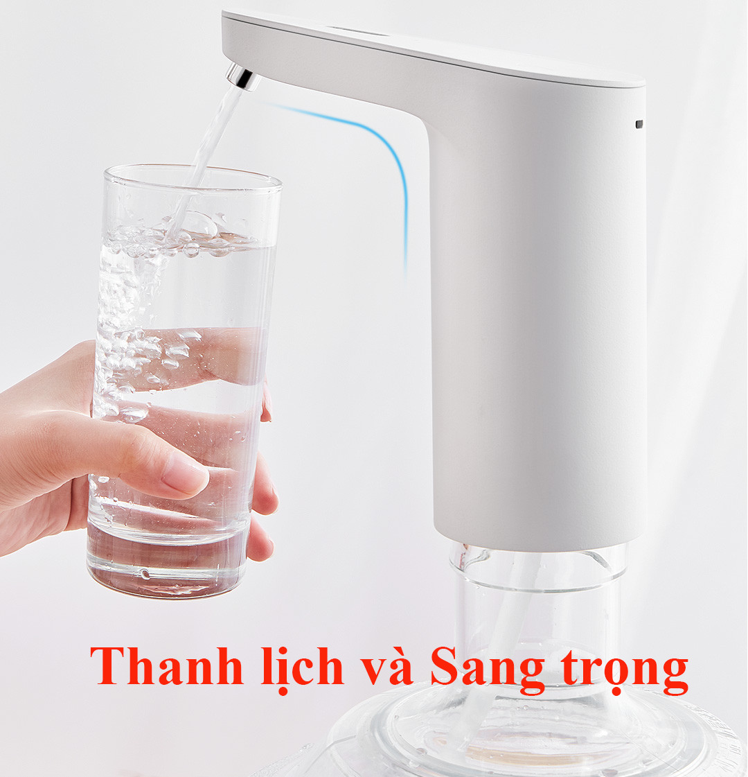 Máy phun nước tự động hiển thị độ tinh khiết nguồn nước cảm ứng chạm thông minh Hàng CHính Hãng