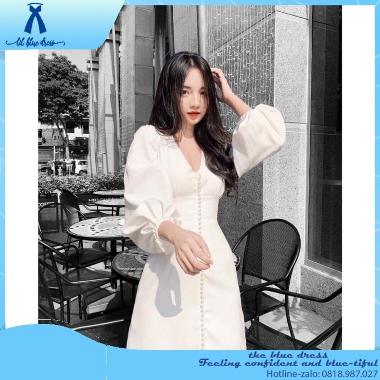 QUẢNG CHÂU CAO CẤP Đầm Dự Tiệc Trắng Cổ Tim Tay Phồng lady bigsize công chúa tiệc cưới giá rẻ đẹp size lớ