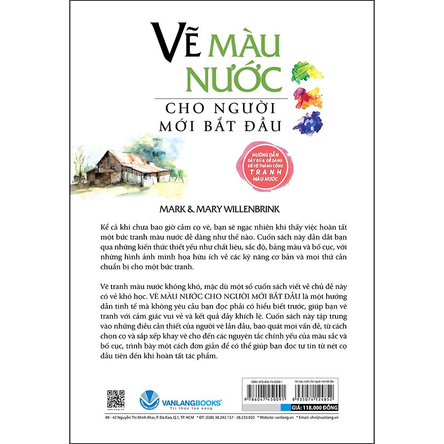 Vẽ Màu Nước Cho Người Mới Bắt Đầu (Tái Bản)