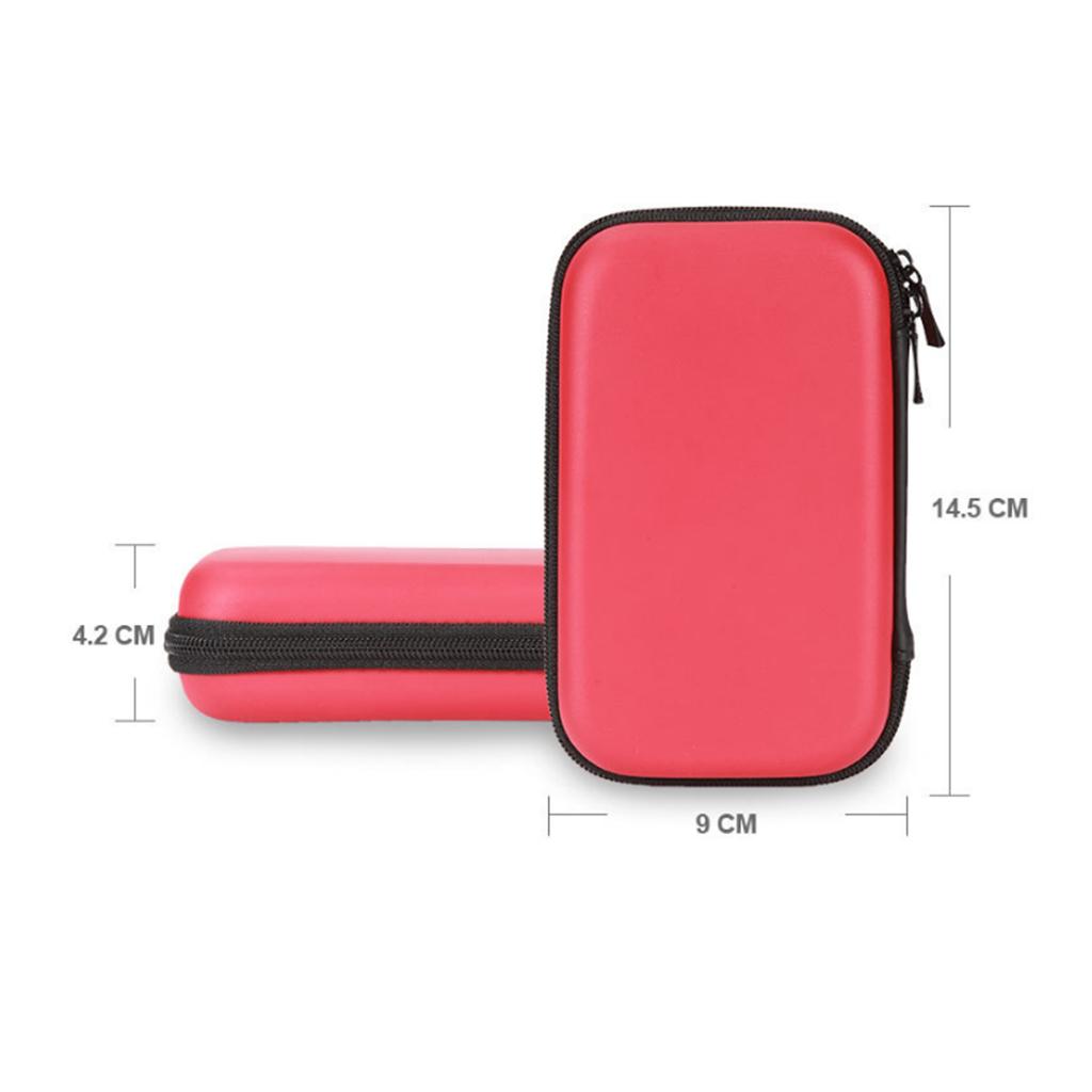 Cable/Adapter/Charger Case Bag Organizer Portable EVA Protective