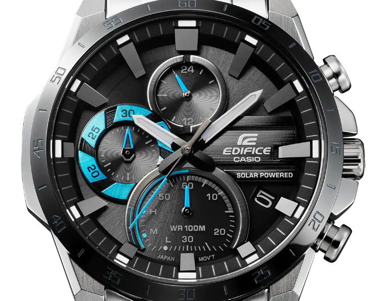 Đồng Hồ Casio Nam Edifice Dây Kim Loại EQS-940DB-1BVUDF