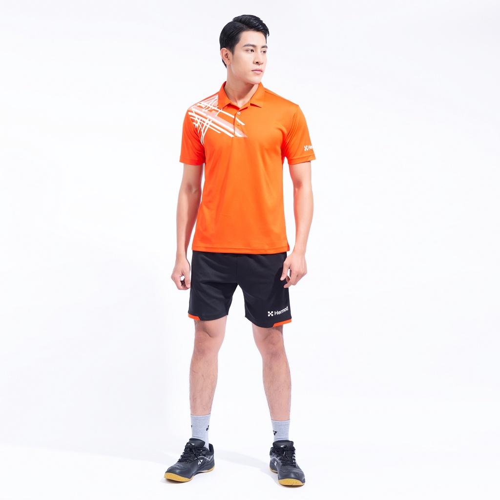 Bộ Đồ Thể Thao Nam HERMOD Tennis, Cầu Lông, Bóng Chuyền, Vải Co Dãn, Thoáng Mát, Thấm Hút B01CAM