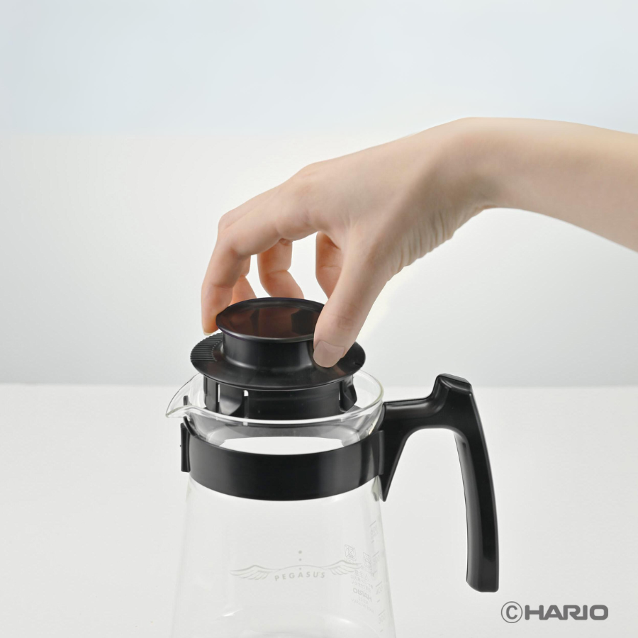 Bình server đựng cà phê Hario Pegasus PED-02-B 600ml size 02