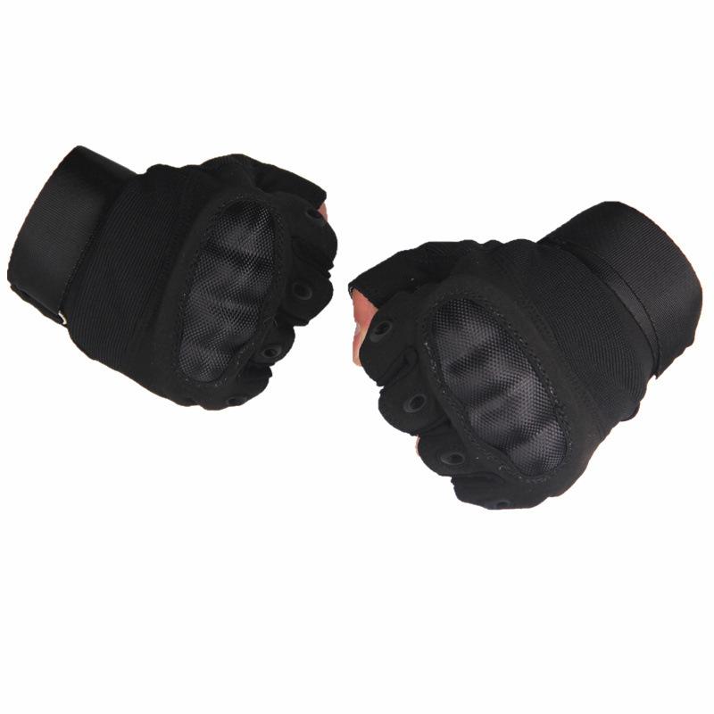 Thuận lợi nhất ngoài trời găng tay nửa ngón chiến thuật bảo vệ đi xe huấn luyện thể thao người hâm mộ quân sự lực lượng đặc biệt găng tay chống trượt chống mài mòn