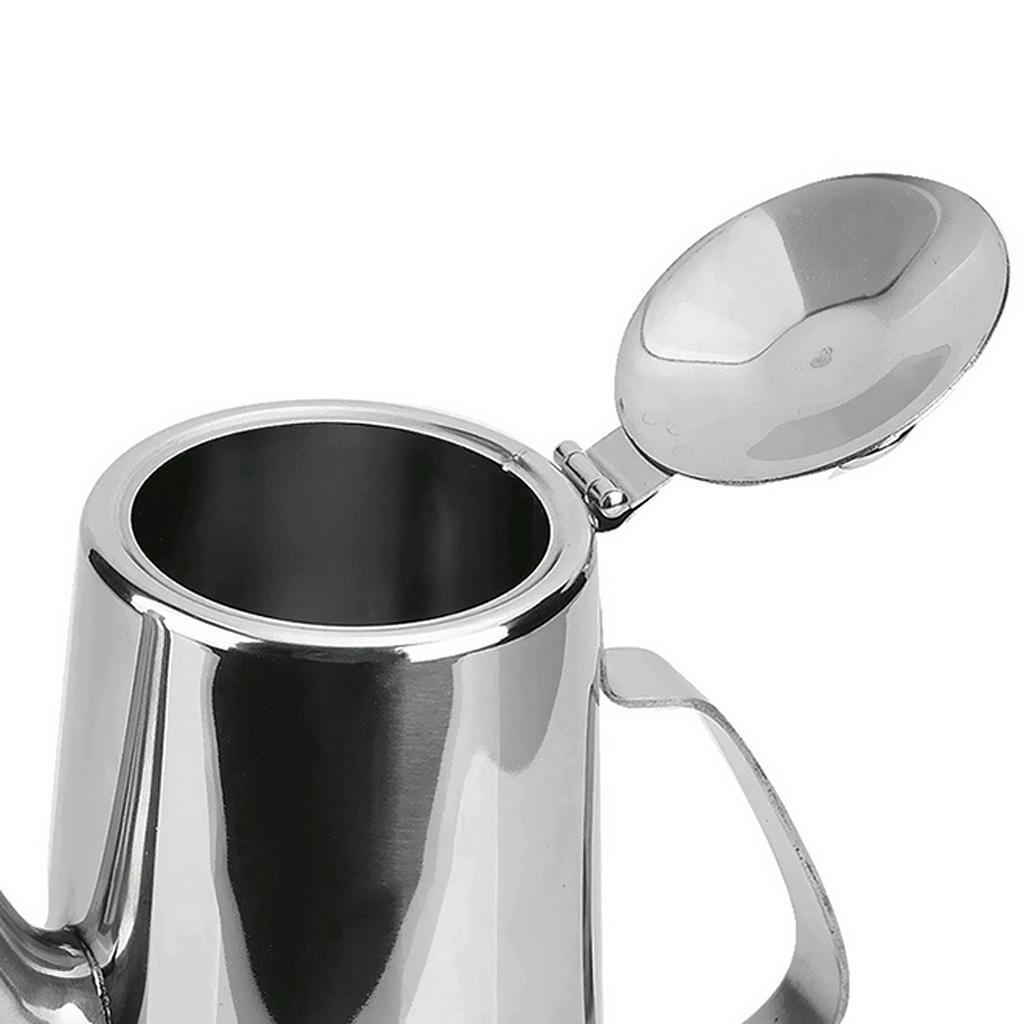 3X 1.7L Stainless Steel Water Coffee Pot Ice Tea Jug Kettle Pitcher with Lid #2
