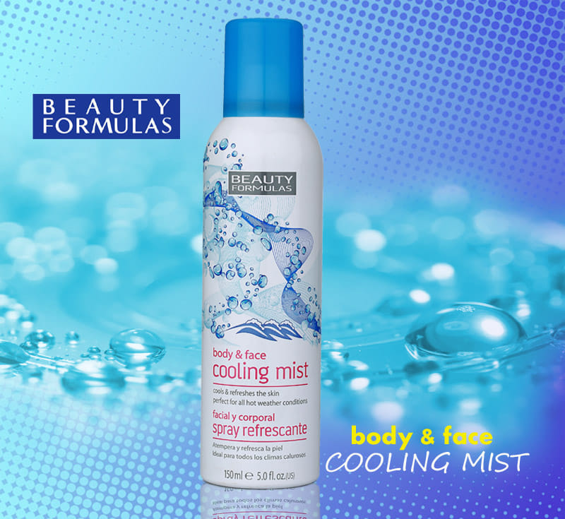 Xịt khoáng làm mát da Beauty Formulas Cooling Mist 150ml